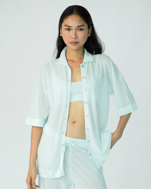 The Oversize Shirt - Salty Air
