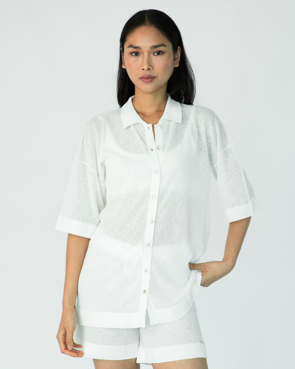 The Oversize Shirt - White