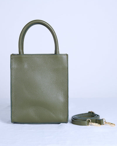 The Marcia Bag - Kaki Olive