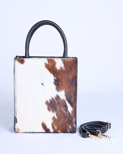 The Marcia Bag - Cow Print