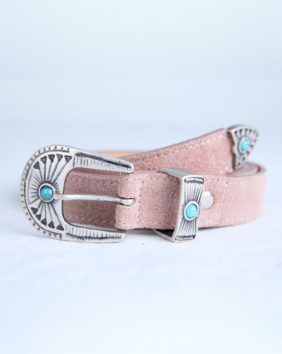 Cowboy Belt - Rose Nude