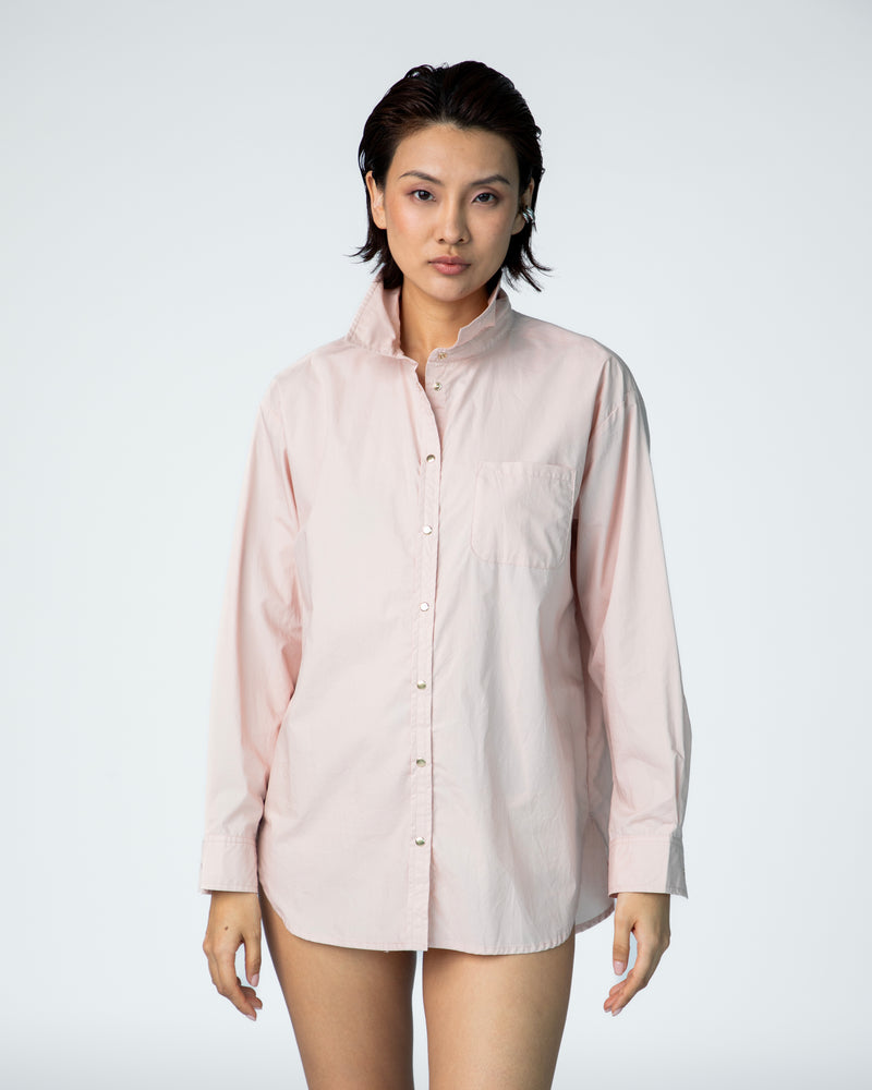 Jules Oversize Shirt - Poplin Nude