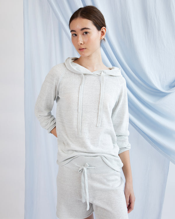 Georges Hoodie - Silver