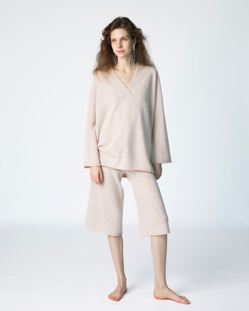 L'Oversized Cashmere Sweater - Nougat
