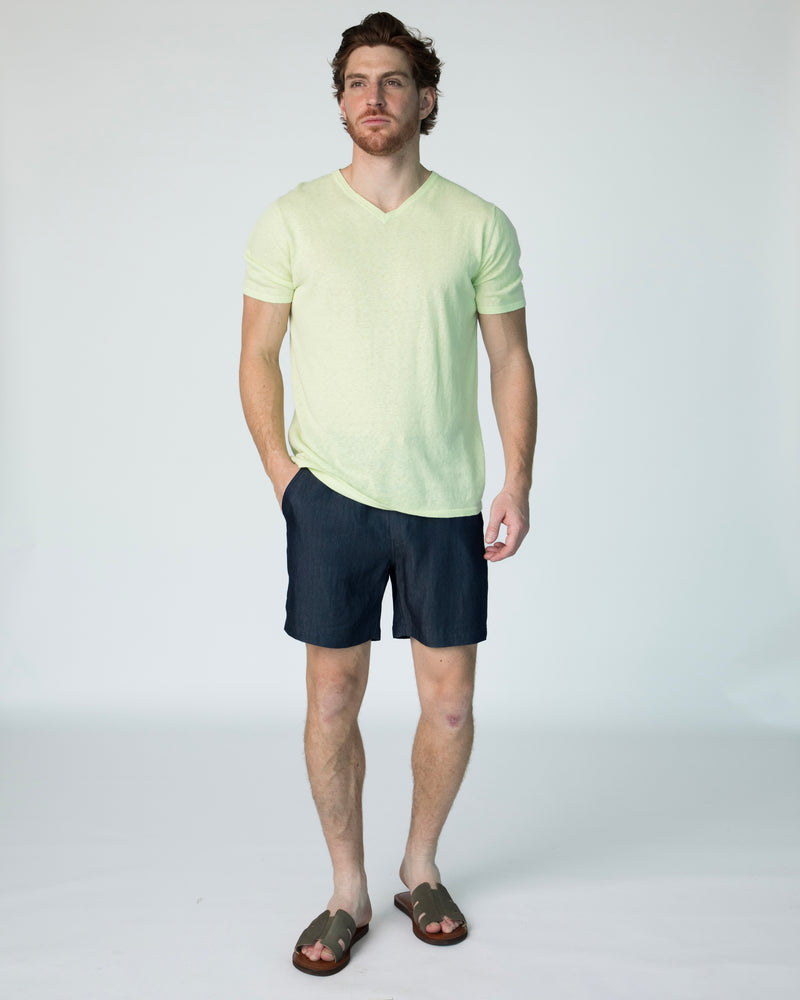 Eugene Shorts Men - Brut Chambray