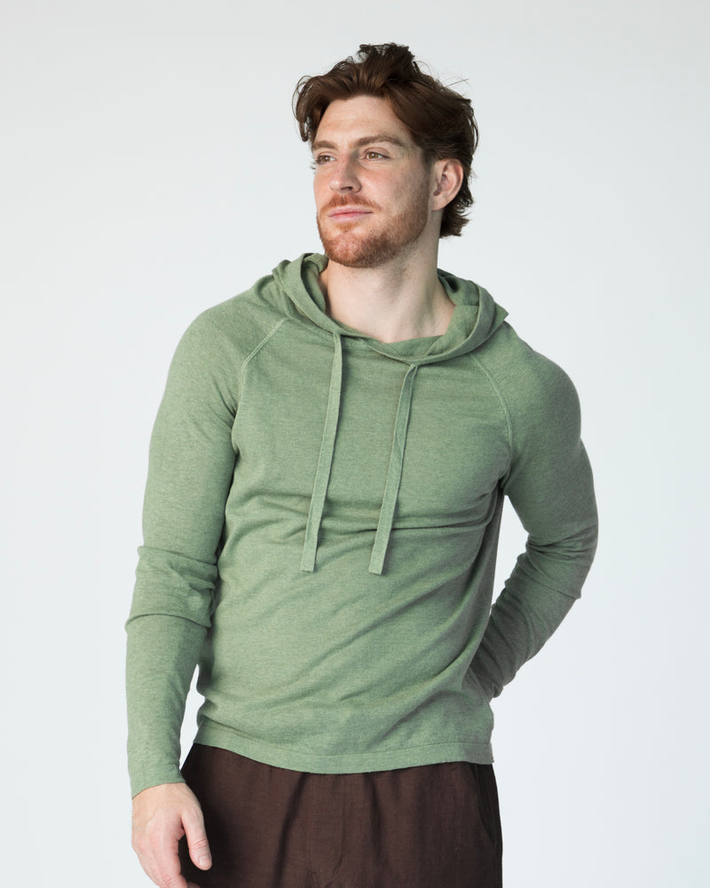Men Lenny Hoodie - Field