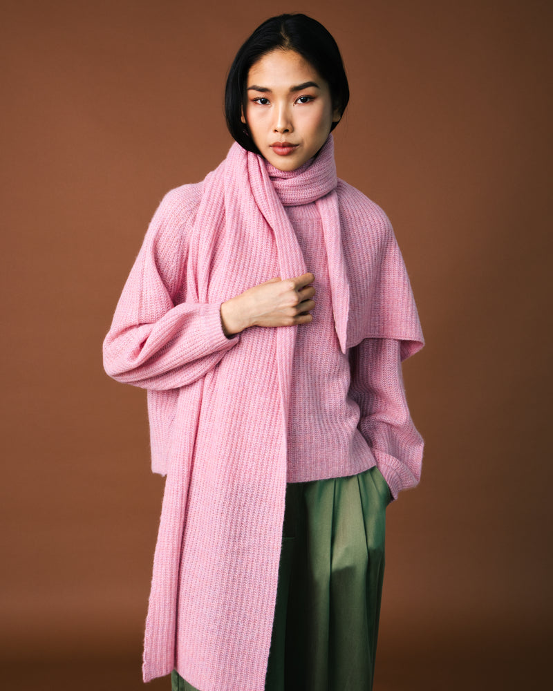 Le Chill Cashmere Scarf - Salmon