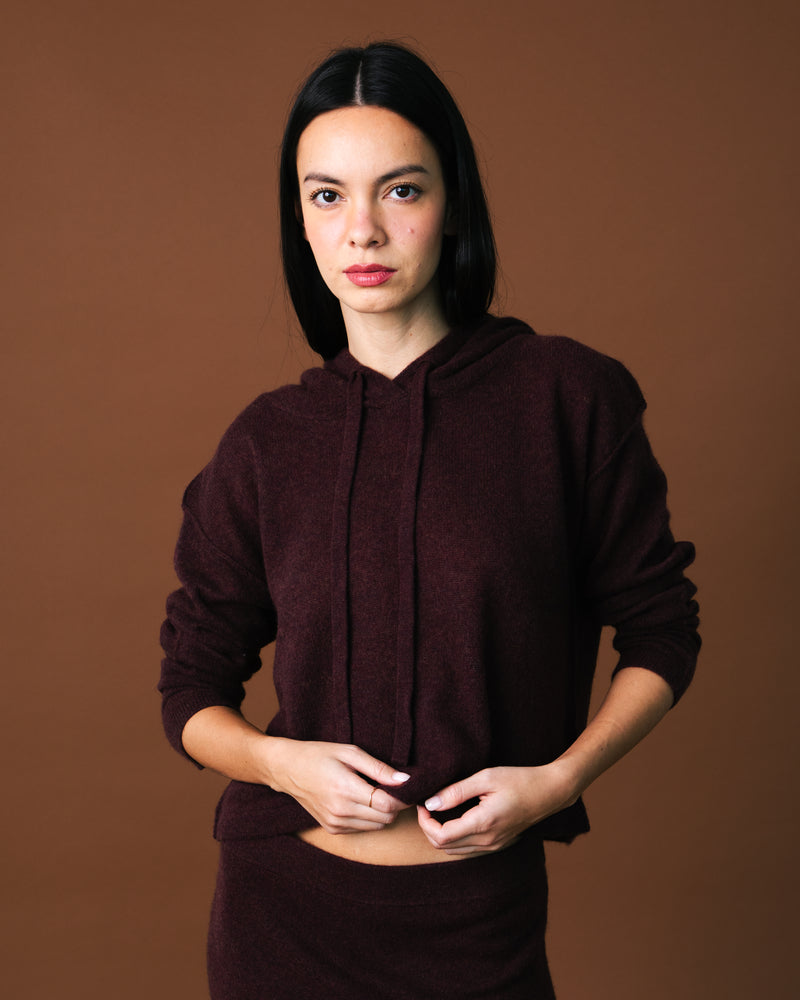Alexi Hoodie Crop - Port Royale