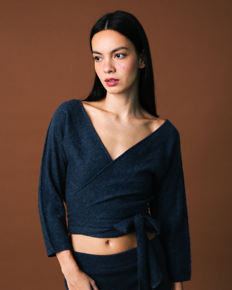 Nina Cache-Coeur - Graphite Blue