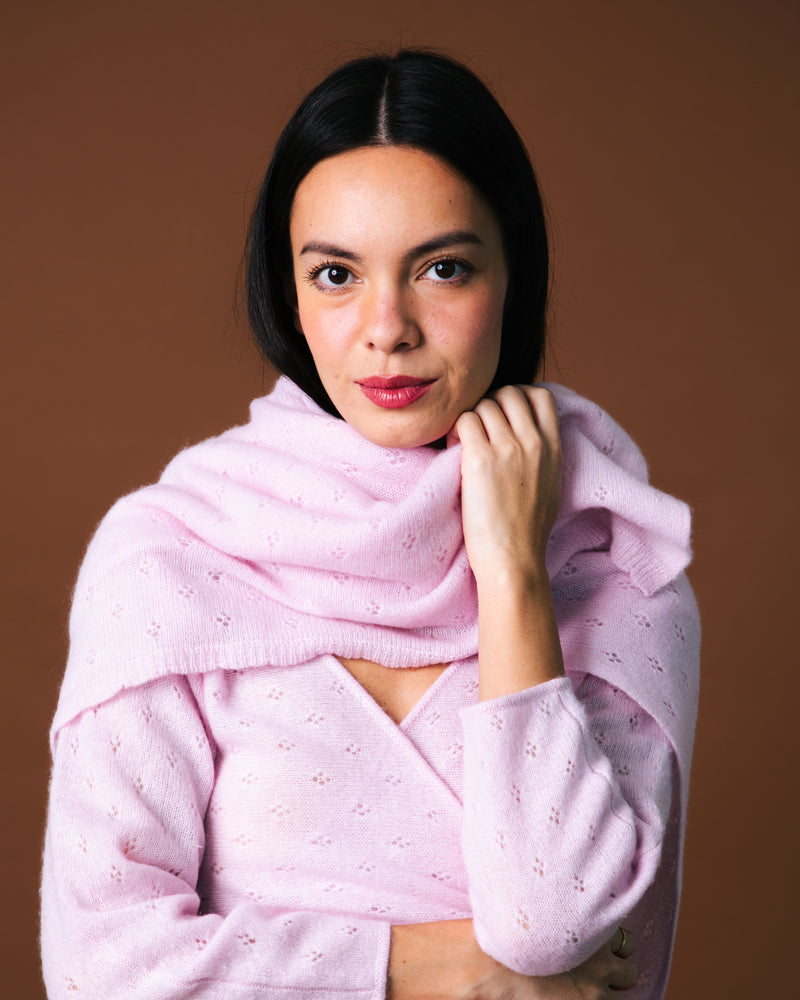 Le Carre Pointelle - Sugar Plum