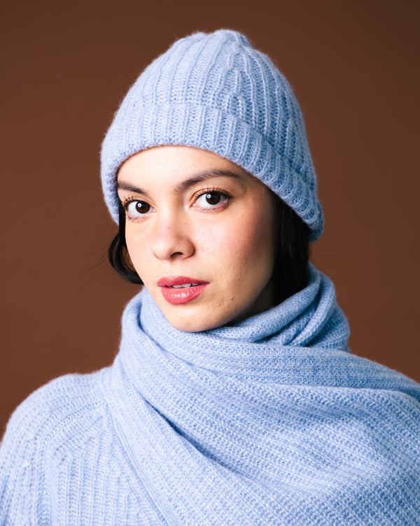 Le Chill Cashmere Beanie - Tide