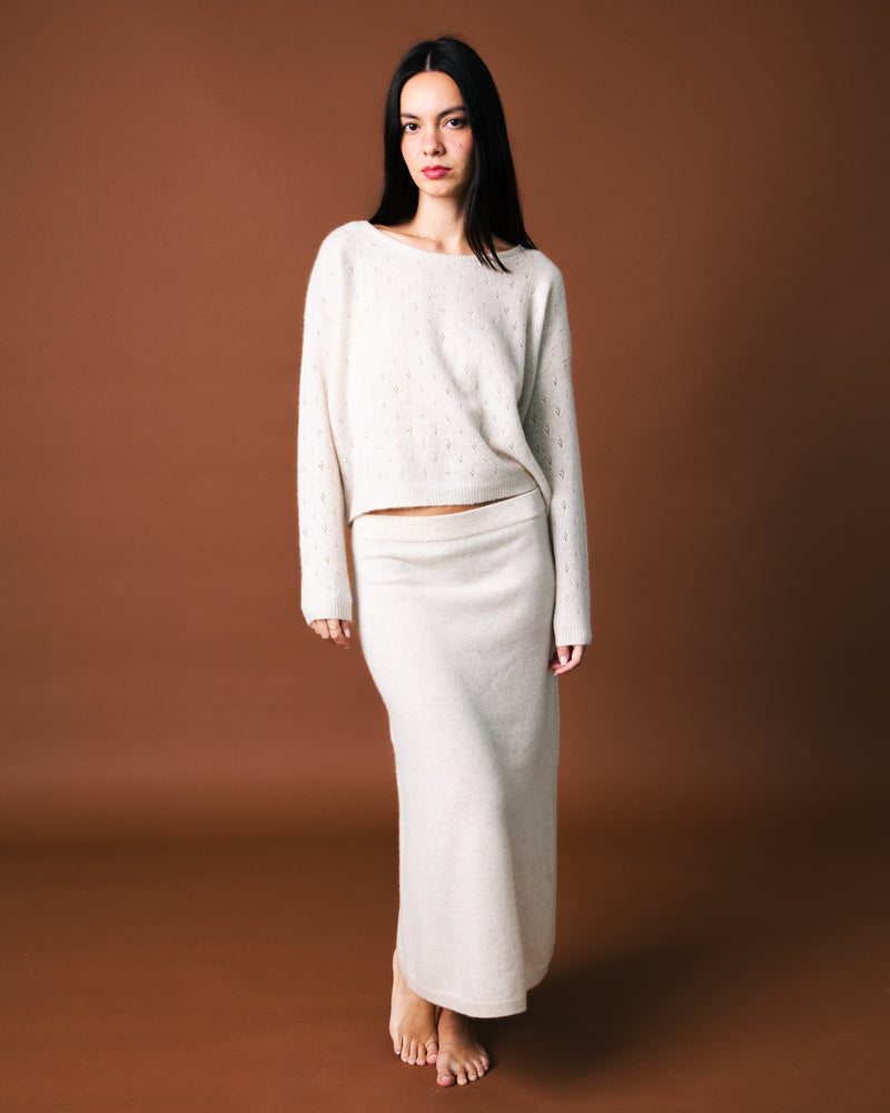 James Skirt - Champagne