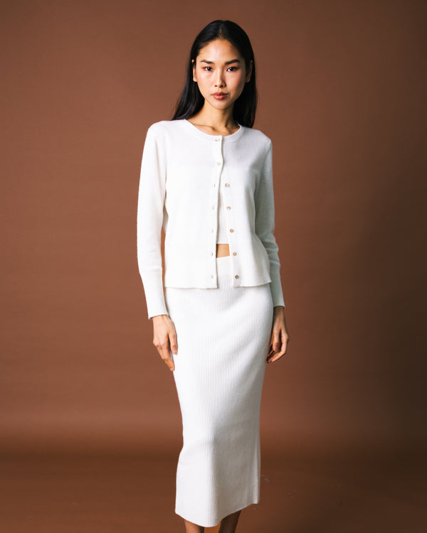 Gaby Cardigan - Parchment