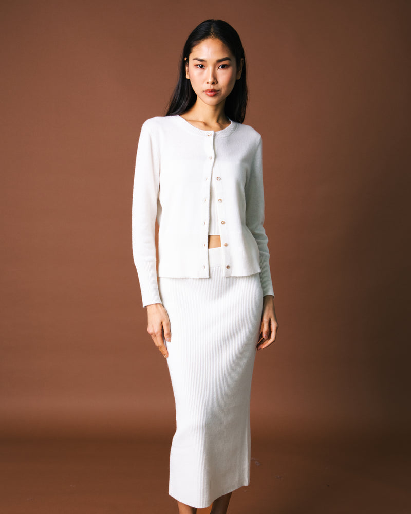 Gaby Cardigan - Parchment