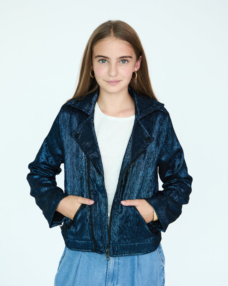 Girl Nina Perfecto - Glitter Night Blue