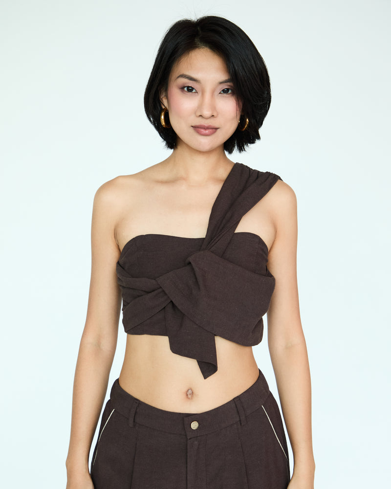 Le Bustier - Tencel Chocolate