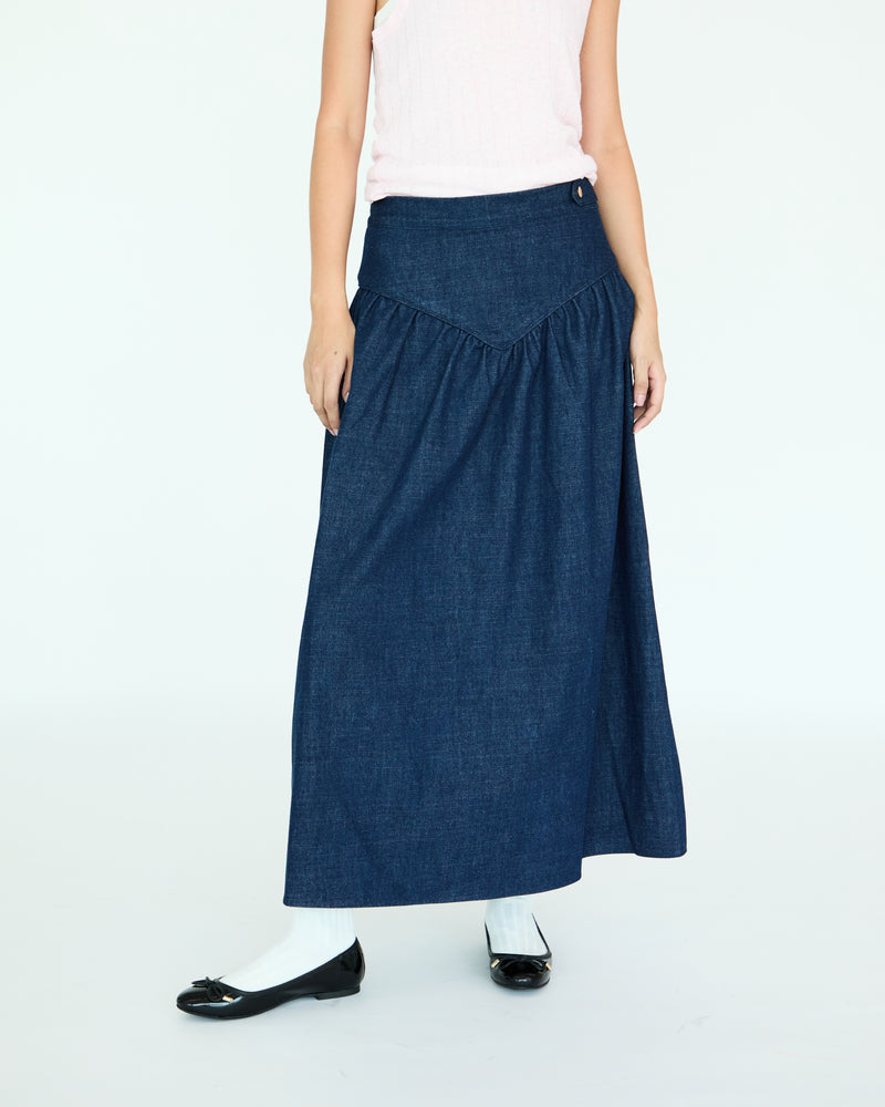 Lilou Skirt - Brut Denim