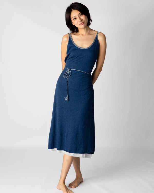 Violette Dress - Indigo Denim
