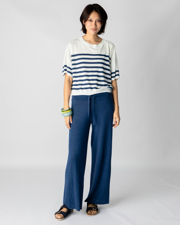 Azzura Top - Navy Stripes