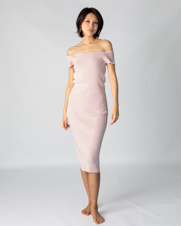 La Bretagne Long Dress - Candy Pink