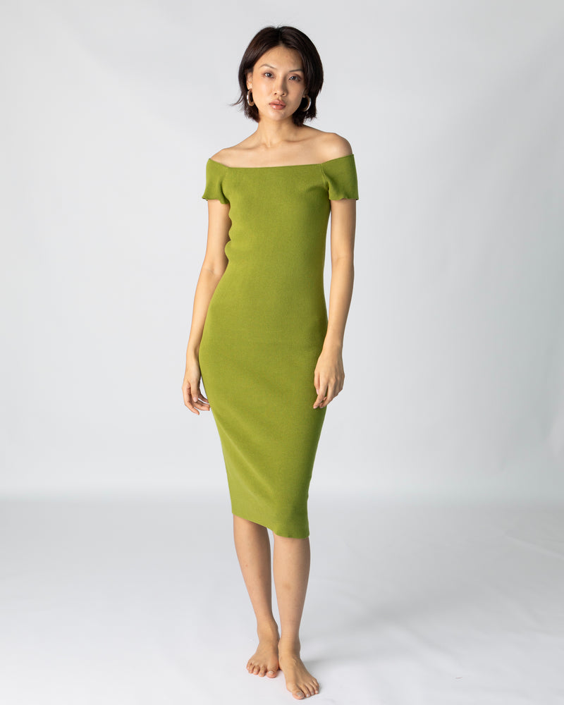 La Bretagne Long Dress - Absinthe