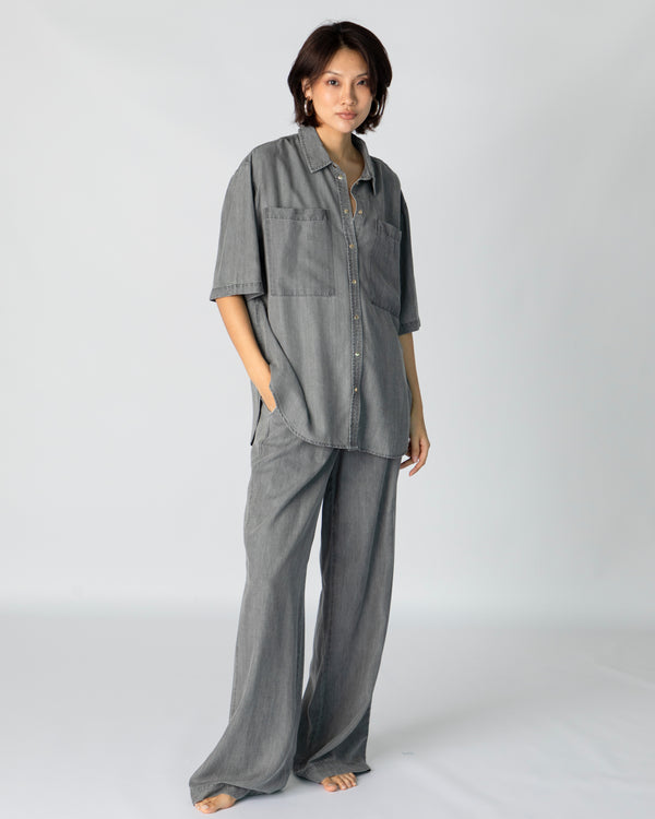 Jim Shirt - Medium Grey Chambray