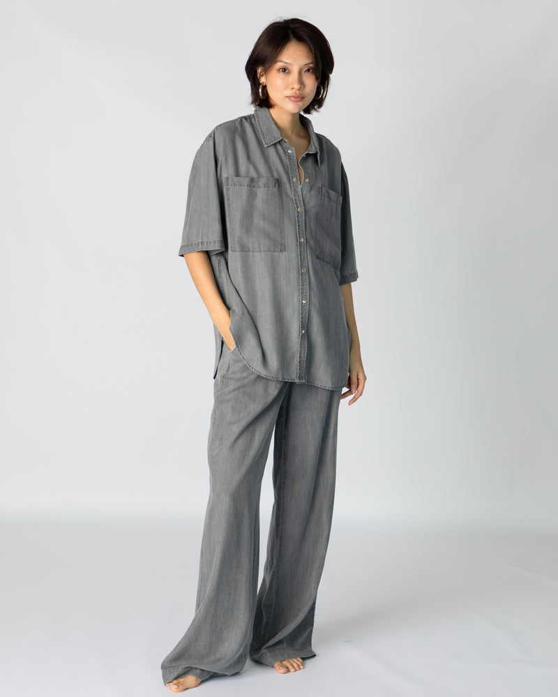 Jim Shirt - Medium Grey Chambray
