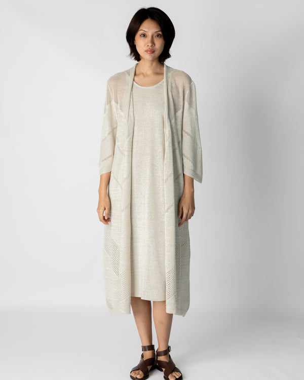 Ines Long Cardigan - Calico Shimmer