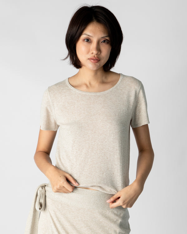 Marcelle T-Shirt (Round Neck) - Hay Day