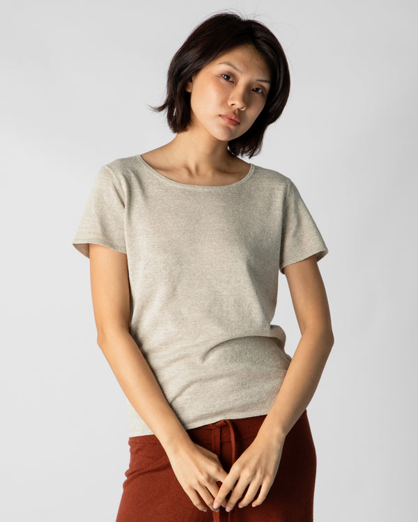 Marcelle T-Shirt (Round Neck) - Gold