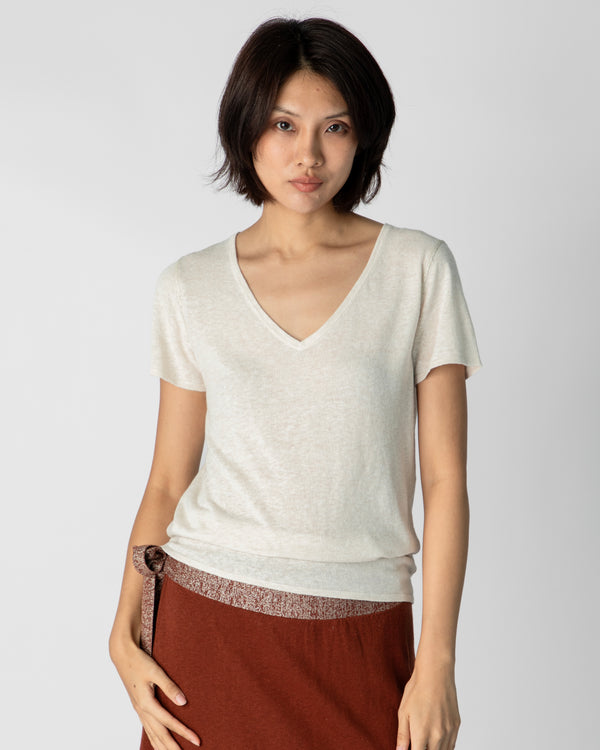 Marcelle T-Shirt (V-Neck) - Calico