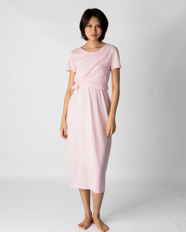 Marcelle T-Shirt (Round Neck) - Pink Essence