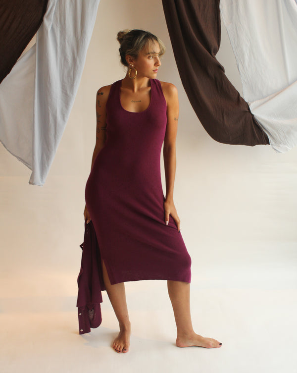 Edita Dress - Pomegranate