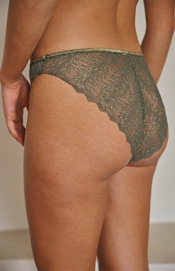 Culotte Charles - Kaki Lace