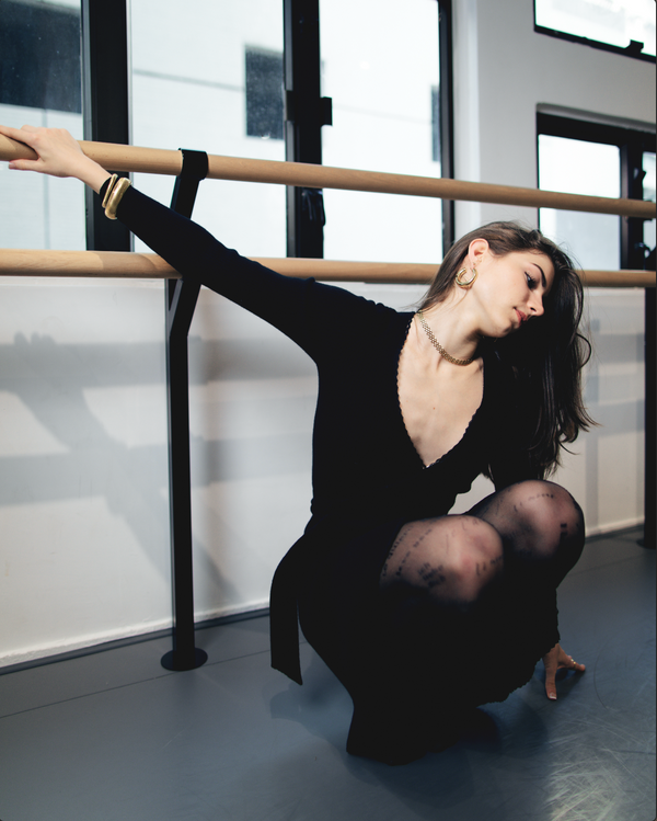 The Black Swan Wrap Dress