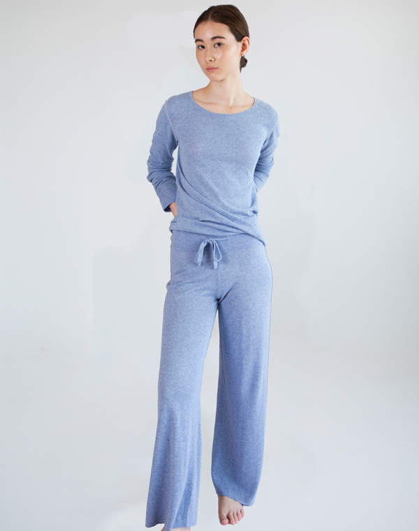 Georges Pants - Gingham Blue
