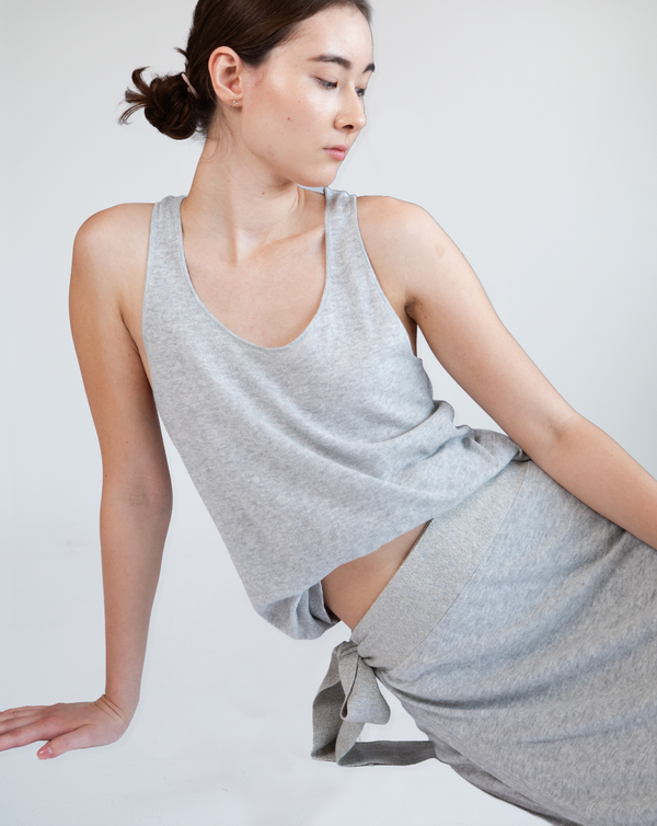 Marcelle Tank Top - Woodsmoke