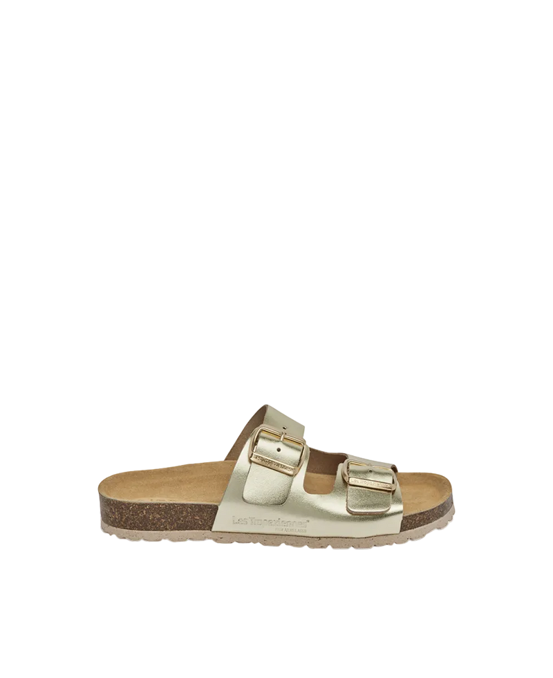 Zatixmet Mules - Gold