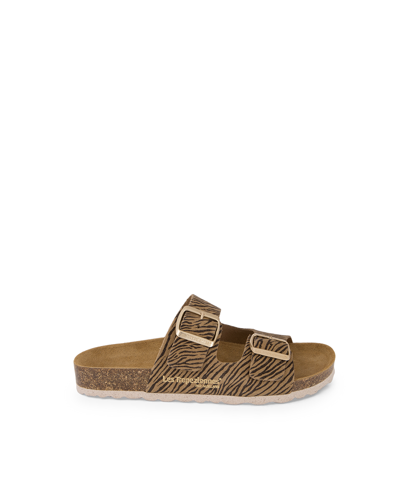 Zatix Mules - Suede Zebra