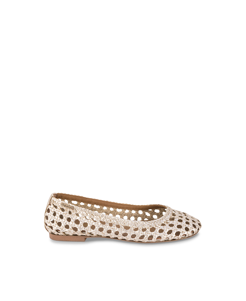 Ziggy Ballerina Flats - Gold