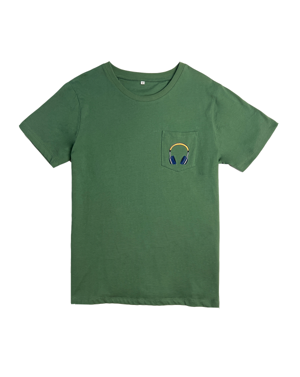 Loic Men T-Shirt - Olive DJ