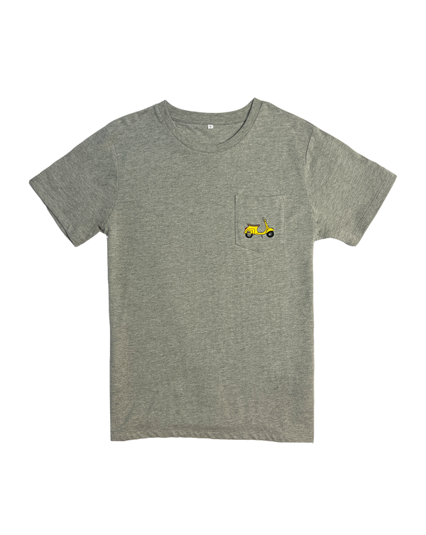 Loic Men T-Shirt - Grey Vespa