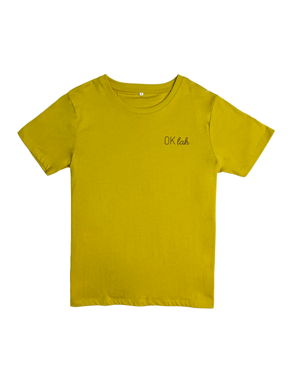 Loic Men T-Shirt - Yellow Ok Lah